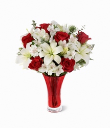 Xmas Holiday Celebrations Bouquet Davenport Florist - Same Day Flower Delivery - Flower Power 